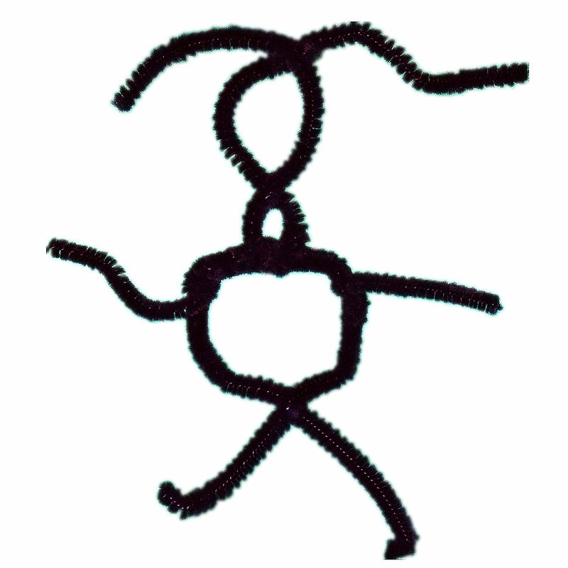 GOTOONE Black Pipe Cleaners (500 Pack) Chenille Stems for DIY Art Decorations Creative Craft (6 mm x 12 Inch) - Image 3